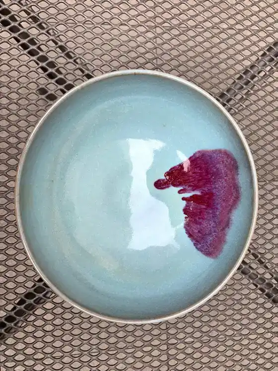 Bol en porcelaine, période Song, référence de glaçure